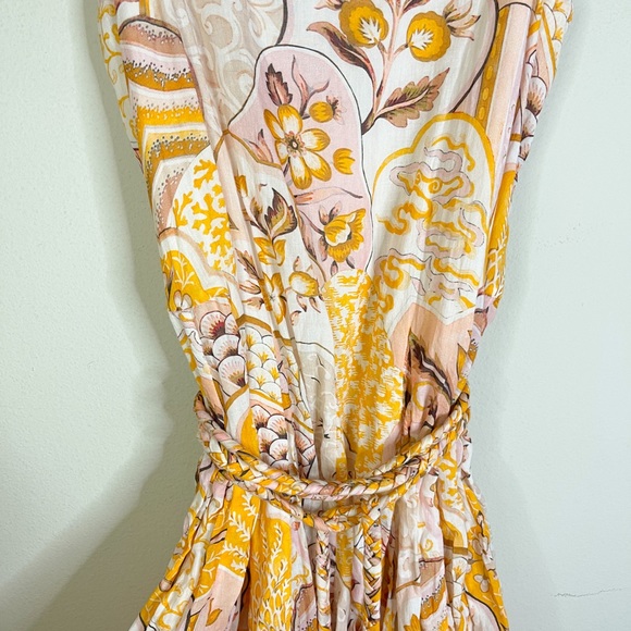 RHODE | Casey 70’s Floral Mini Dress Sz: Small - Picture 10 of 12